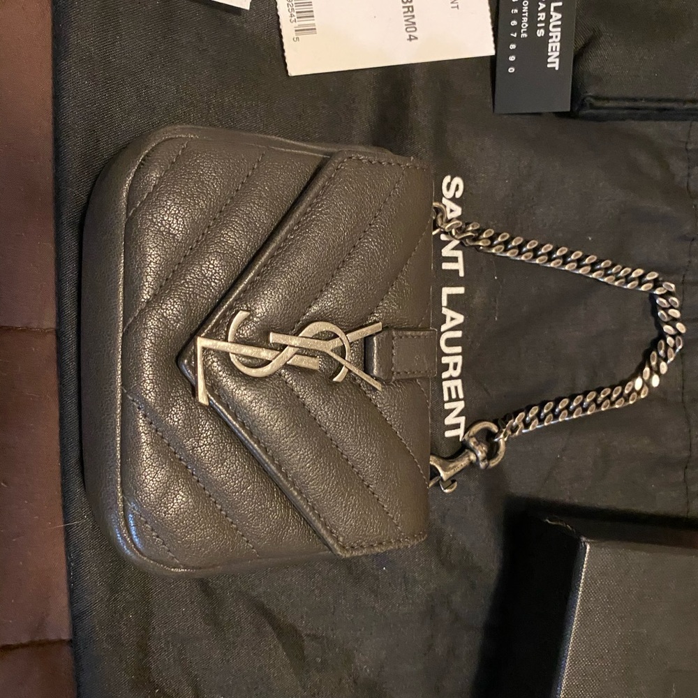 YSL Mini College Bag-Wristlet
